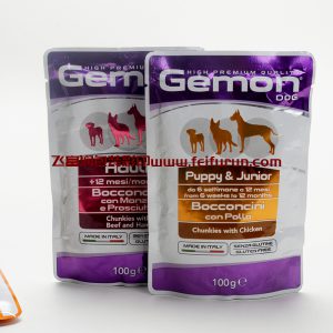 【飛富潤】之gemon寵物食品包裝袋 【飛富潤】之gemon寵物食品包裝袋