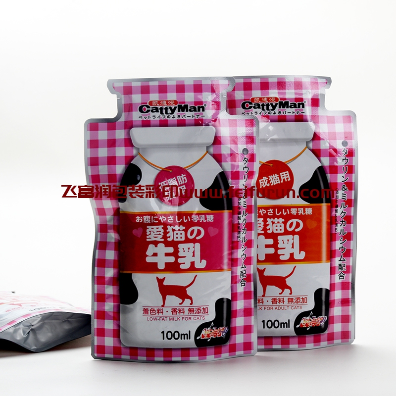 寵物牛奶異形袋