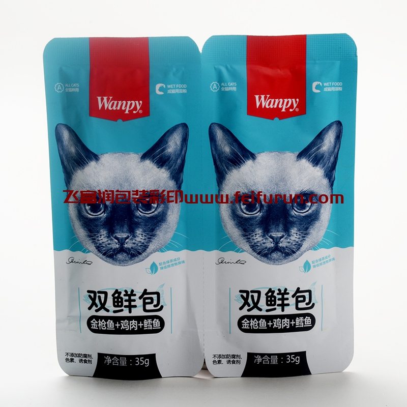 【飛富潤】之雙鮮包寵物濕糧蒸煮袋 【飛富潤】之雙鮮包寵物濕糧蒸煮袋