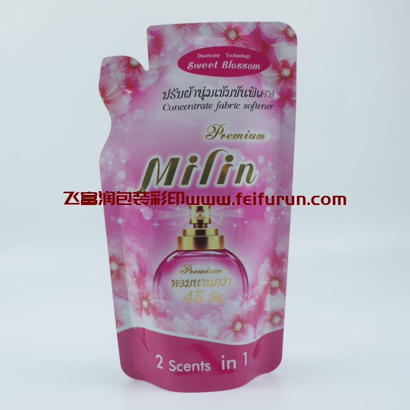 【飛富潤】之異形自立洗衣液包裝袋 【飛富潤】之異形自立洗衣液包裝袋